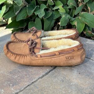 UGG Dakota Moccasin Slippers with Soft Lining